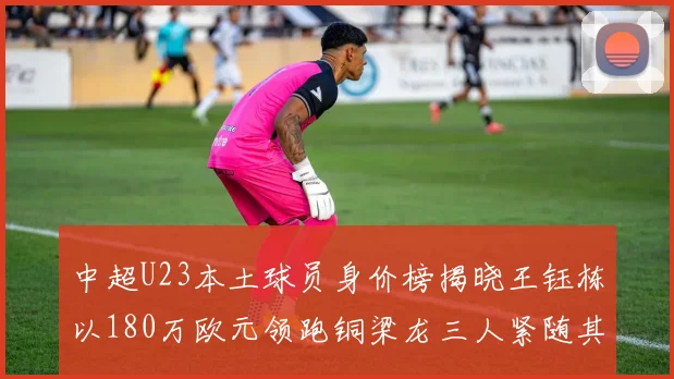 中超U23本土球员身价榜揭晓王钰栋以180万欧元领跑铜梁龙三人紧随其后